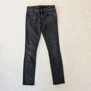 R13 Black Denim Jeans, Size 26